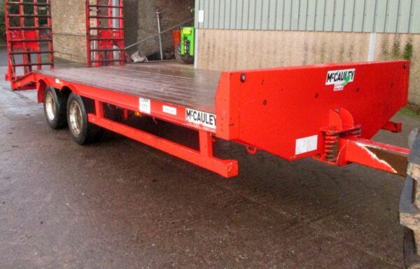 USED LOW LOADER TRAILER